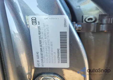 2019 Audi A3 Premium z USA, uszkodzony, nr VIN WAUAUGFF4KA085402